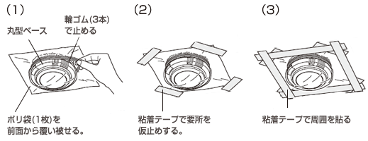 天井取付用の場合