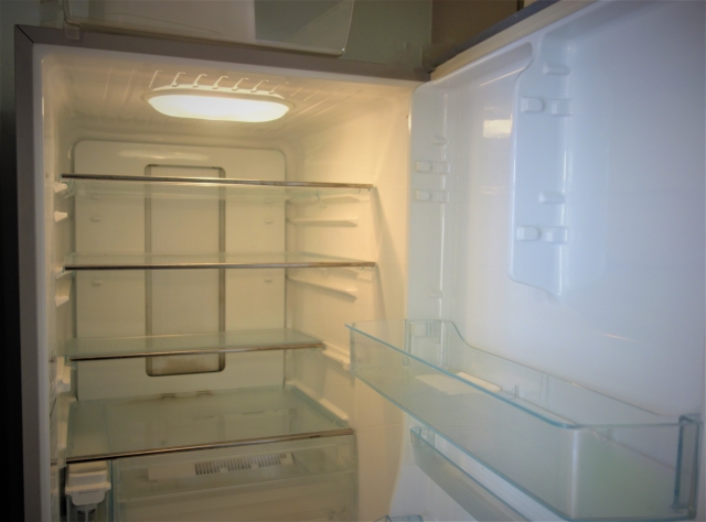 冷蔵庫の中身をリセット
